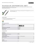 Datasheet for Phoenix Contact 1668137, EAN: 4017918136765