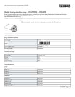 Datasheet for Phoenix Contact 1604228, EAN: 4046356248174