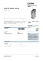 Datasheet for Phoenix Contact 2320241, EAN: 4046356554121
