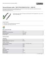 Datasheet for Phoenix Contact 1668153, EAN: 4017918135737