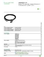 Datasheet for Schneider Electric 990NAD21110, EAN: 3595861136366