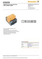 Datasheet for Weidmüller 1352180000, EAN: 4050118158076