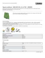 Datasheet for Phoenix Contact 2902829, EAN: 4046356682350