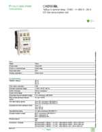 Datasheet for Schneider Electric CAD503BL, EAN: 3389110820713 Datasheet for Schneider Electric CAD503BL, EAN: 3389110820713