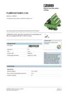 Datasheet for Phoenix Contact 2294322, EAN: 4017918132705