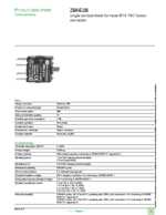 Datasheet for Schneider Electric ZB6E2B, EAN: 3389110775303