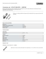 Datasheet for Phoenix Contact 1409749, EAN: 4046356752695