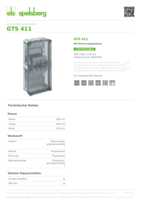 Datasheet for Spelsberg 02241101, EAN: 4013902051496