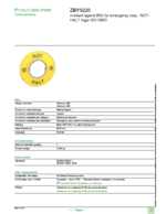 Datasheet for Schneider Electric ZBY9220, EAN: 3606480561269