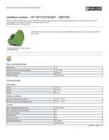 Datasheet for Phoenix Contact 2903784, EAN: 4046356814768