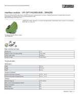 Datasheet for Phoenix Contact 2904269, EAN: 4046356814782