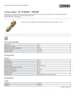 Datasheet for Phoenix Contact 1605636, EAN: 4046356182263