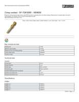 Datasheet for Phoenix Contact 1605639, EAN: 4046356182270
