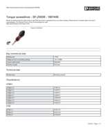 Datasheet for Phoenix Contact 1607456, EAN: 4046356272599
