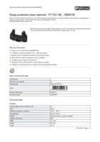 Datasheet for Phoenix Contact 2856139, EAN: 4017918599263