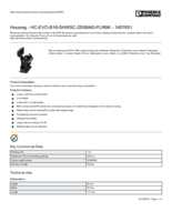 Datasheet for Phoenix Contact 1407651, EAN: 4046356777148