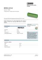 Datasheet for Phoenix Contact 1753657, EAN: 4017918028480