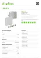 Datasheet for Spelsberg 33241201, EAN: 4013902399314