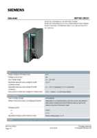Datasheet for Siemens 6EP19312EC21, EAN: 4025515151043