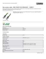 Datasheet for Phoenix Contact 1408971, EAN: 4046356857000