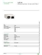 Datasheet for Schneider Electric LUFC00, EAN: 3389110365504